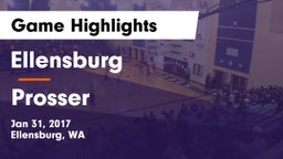 Ellensburg  vs Prosser  Game Highlights - Jan 31, 2017