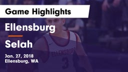 Ellensburg  vs Selah  Game Highlights - Jan. 27, 2018