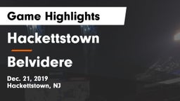 Hackettstown  vs Belvidere  Game Highlights - Dec. 21, 2019