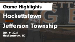Hackettstown  vs Jefferson Township  Game Highlights - Jan. 9, 2024