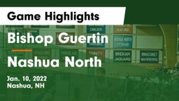 Bishop Guertin  vs Nashua North  Game Highlights - Jan. 10, 2022
