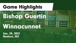 Bishop Guertin  vs Winnacunnet  Game Highlights - Jan. 28, 2022