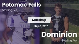 Matchup: Potomac Falls High S vs. Dominion  2017