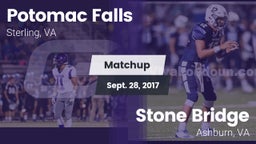 Matchup: Potomac Falls High S vs. Stone Bridge  2017