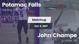 Matchup: Potomac Falls High S vs. John Champe   2017