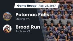 Recap: Potomac Falls  vs. Broad Run  2017