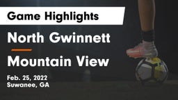 North Gwinnett  vs Mountain View  Game Highlights - Feb. 25, 2022
