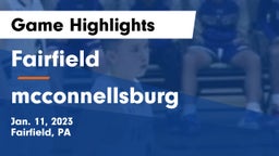 Fairfield  vs mcconnellsburg Game Highlights - Jan. 11, 2023