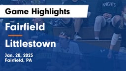 Fairfield  vs Littlestown  Game Highlights - Jan. 20, 2023