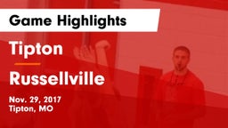 Tipton  vs Russellville Game Highlights - Nov. 29, 2017