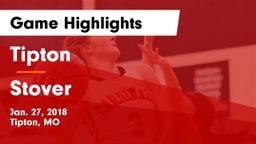 Tipton  vs Stover Game Highlights - Jan. 27, 2018