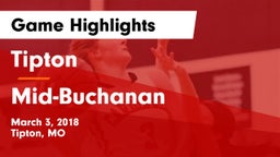 Tipton  vs Mid-Buchanan  Game Highlights - March 3, 2018