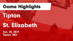 Tipton  vs St. Elizabeth Game Highlights - Jan. 28, 2019