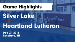 Silver Lake  vs Heartland Lutheran  Game Highlights - Dec 03, 2016