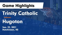 Trinity Catholic  vs Hugoton Game Highlights - Jan. 22, 2021