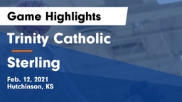 Trinity Catholic  vs Sterling Game Highlights - Feb. 12, 2021