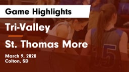 Tri-Valley  vs St. Thomas More  Game Highlights - March 9, 2020
