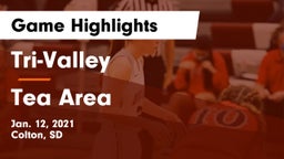 Tri-Valley  vs Tea Area  Game Highlights - Jan. 12, 2021