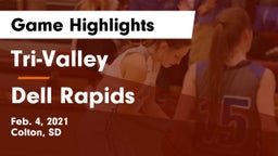 Tri-Valley  vs Dell Rapids  Game Highlights - Feb. 4, 2021