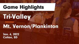 Tri-Valley  vs Mt. Vernon/Plankinton  Game Highlights - Jan. 6, 2022