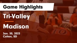 Tri-Valley  vs Madison  Game Highlights - Jan. 30, 2023