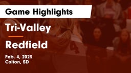 Tri-Valley  vs Redfield  Game Highlights - Feb. 4, 2023