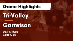 Tri-Valley  vs Garretson  Game Highlights - Dec. 5, 2023