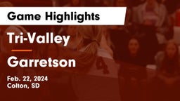 Tri-Valley  vs Garretson  Game Highlights - Feb. 22, 2024