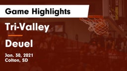 Tri-Valley  vs Deuel  Game Highlights - Jan. 30, 2021