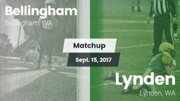 Matchup: Bellingham High vs. Lynden  2017