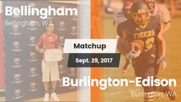 Matchup: Bellingham High vs. Burlington-Edison  2017