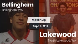 Matchup: Bellingham High vs. Lakewood  2018