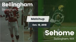 Matchup: Bellingham High vs. Sehome  2018