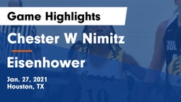 Chester W Nimitz  vs Eisenhower  Game Highlights - Jan. 27, 2021