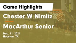Chester W Nimitz  vs MacArthur Senior  Game Highlights - Dec. 11, 2021