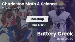 Matchup: Charleston Math & Sc vs. Battery Creek  2017