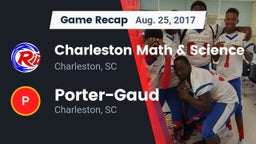 Recap: Charleston Math & Science  vs. Porter-Gaud  2017