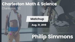 Matchup: Charleston Math & Sc vs. Philip Simmons 2018