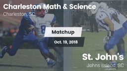 Matchup: Charleston Math & Sc vs. St. John's  2018