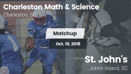 Matchup: Charleston Math & Sc vs. St. John's  2018