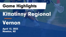 Kittatinny Regional  vs Vernon  Game Highlights - April 12, 2023