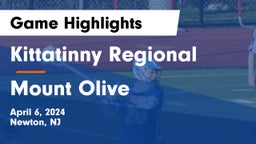 Kittatinny Regional  vs Mount Olive  Game Highlights - April 6, 2024