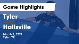 Tyler  vs Hallsville  Game Highlights - March 1, 2024