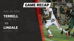 Recap: Terrell  vs. Lindale  2016