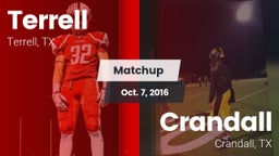 Matchup: Terrell  vs. Crandall  2016
