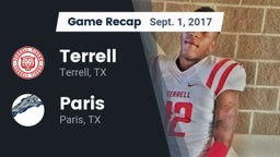 Recap: Terrell  vs. Paris  2017