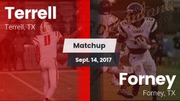 Matchup: Terrell  vs. Forney  2017