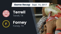 Recap: Terrell  vs. Forney  2017