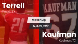Matchup: Terrell  vs. Kaufman  2017