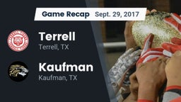 Recap: Terrell  vs. Kaufman  2017
